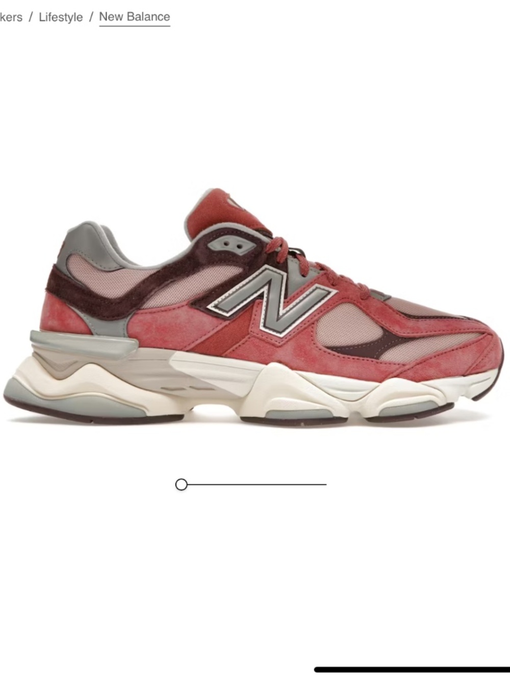 New Balance 9060 in Cherry Blossom Women’s Size 6.5